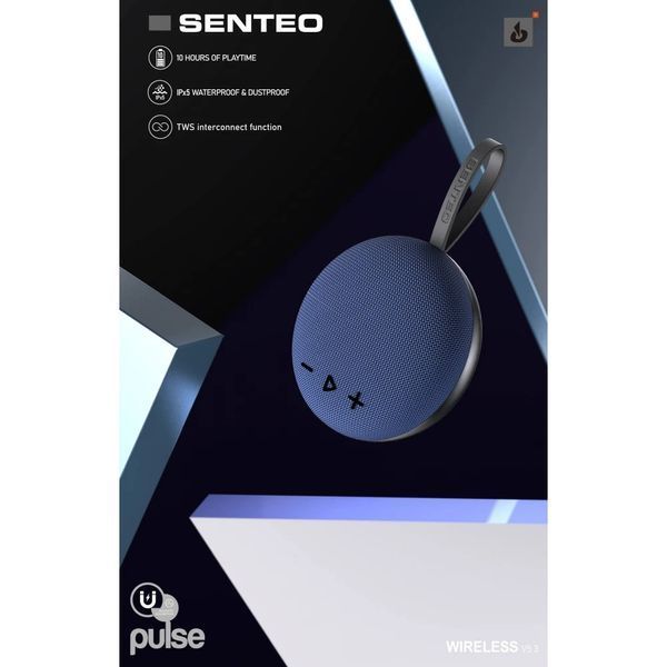 Колонка Bluetooth SENTEO Pulse black 402392 фото