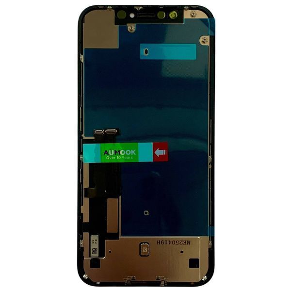 Дисплей для iPhone XR з чорним тачскріном, AUMOOK FHD INCELL 109997 фото