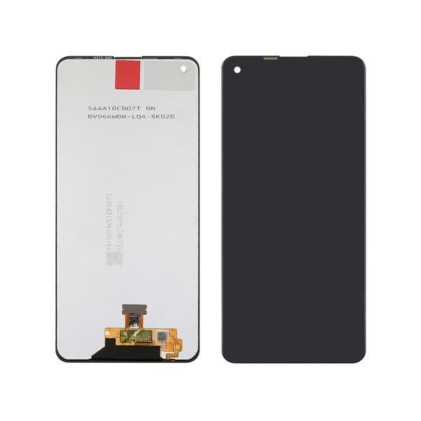 Дисплей для Samsung A217 Galaxy A21S 2020 з чорним тачскрином GXQC Service Pack 44833 фото