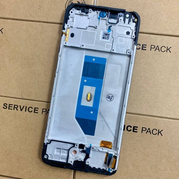 Дисплей для Xiaomi Redmi Note 14 4G (24117RN76G, 24117RN76O) з чорним тачскріном та корпусною рамкою, Original (China) (Global ver. Розмір 159*74mm) 9860786 фото