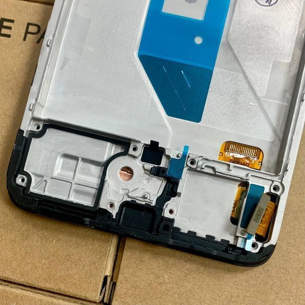 Дисплей для Xiaomi Redmi Note 14 4G (24117RN76G, 24117RN76O) з чорним тачскріном та корпусною рамкою, Original (China) (Global ver. Розмір 159*74mm) 9860786 фото