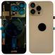 Задня кришка корпусу iPhone 16 Pro Max Gold (зі склом камери, MagSafe, NFC), Original (China) 561056 фото