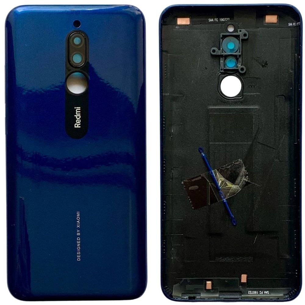 Задня кришка Xiaomi Redmi 8 blue (зі склом камери) 0712266 фото