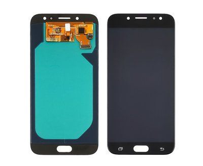 Дисплей для Samsung J730 Galaxy J7 (2017) з чорним тачскріном, OLED 1015975 фото