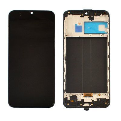 Дисплей для Samsung M305 Galaxy M30 (2019) з чорним тачскріном і корпусною рамкою, OLED 1405284 фото