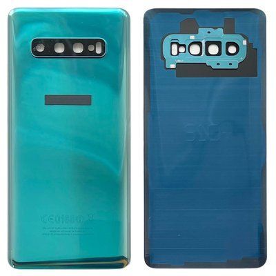 Задня кришка Samsung G975 Galaxy S10 Plus green (зі склом камери) 5903 фото