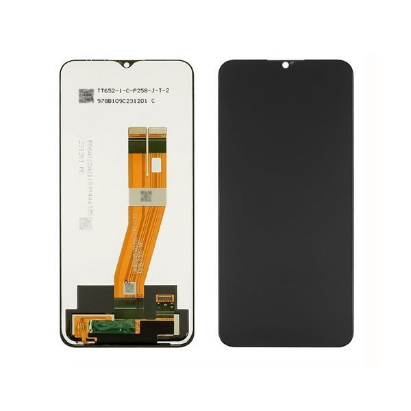 Дисплей для Samsung A042F Galaxy A04E 2022 (SM-A042F, SM-A042F/DS, SM-A042M, SM-A042M/DS) з чорним тачскрином GXQC Service Pack 45039 фото