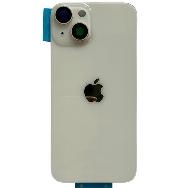 Задня кришка корпусу iPhone 14 White (зі склом камери, MagSafe), Original (China) 648176 фото