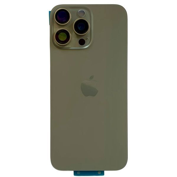 Задня кришка корпусу iPhone 16 Pro Max Gray (зі склом камери, MagSafe), Original (China) 561070 фото