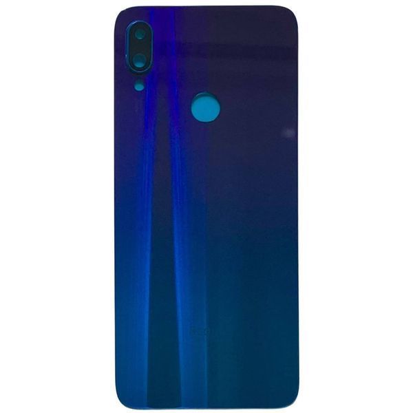 Задня кришка Xiaomi Redmi Note 7 | Note 7 Pro blue (зі склом камери) 071200250 фото