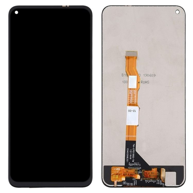 Дисплей для Vivo Y30 (V1938) з чорним тачскріном, Original (PRC) 484919_1 фото