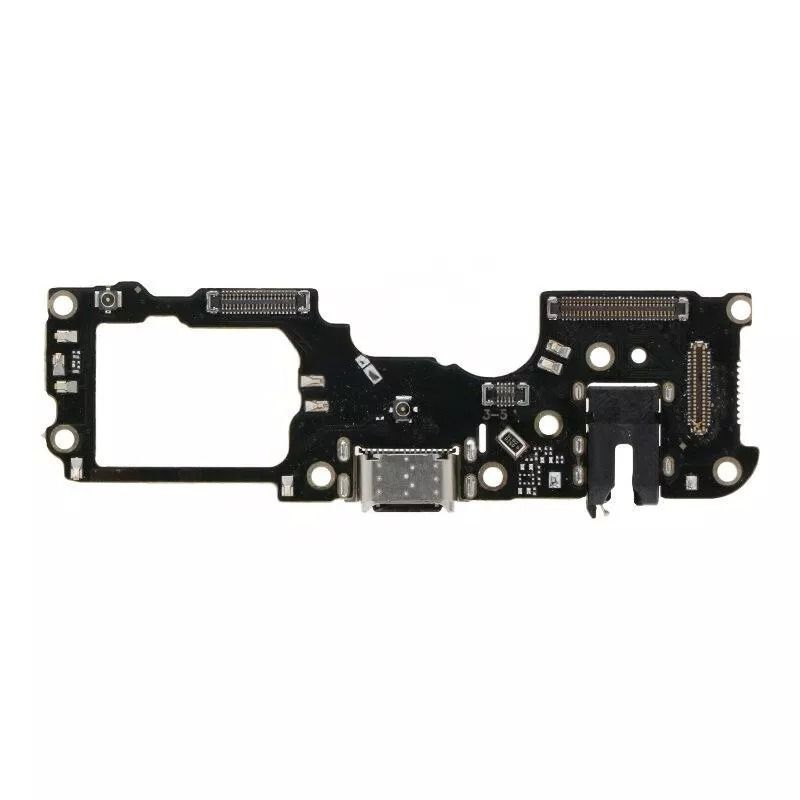 Роз'єм зарядки для OPPO Reno 5 5G на платі з мікрофоном та компонентами, Original PRC 000028 фото
