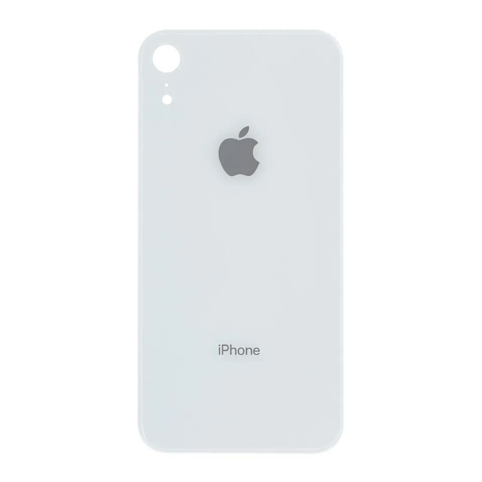 Задня кришка корпусу iPhone XR White (великий виріз під камеру), Original (China) 1408531 фото