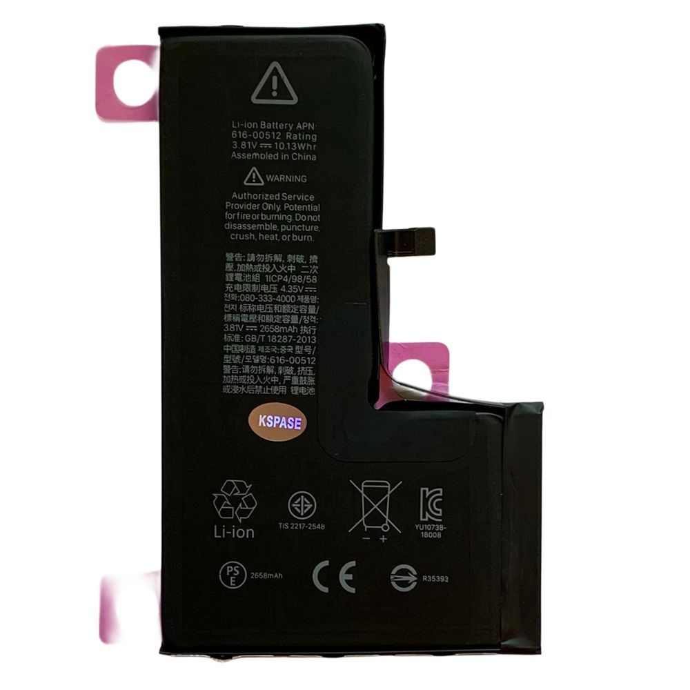 Акумулятор для iPhone Xs (Original IC) 2658mAh (з монтажним скотчем) | Статус у налаштуваннях "Невідома деталь" 110021 фото