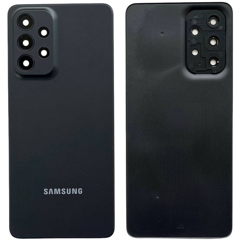Задня кришка Samsung A336 Galaxy A33 (5G) 2022 black (зі склом камери) 6032 фото