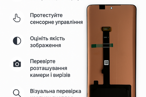📏Як перевірити дисплей при отриманні: детальна інструкція перед установкою фото