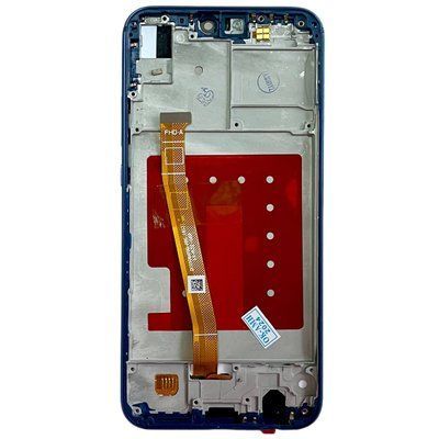 Дисплей для Huawei P20 Lite | Nova 3e (ANE-LX1 | ANE-L21) з чорним тачскріном і синьою корпусною рамкою, Original (PRC) 057340 фото