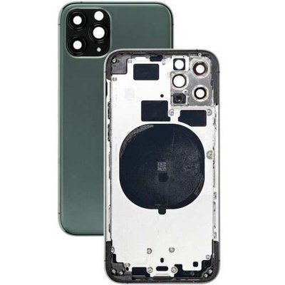 Корпус для iPhone 11 Pro Max Green в зборі з тримачем SIM та кнопками, EU 105319 фото