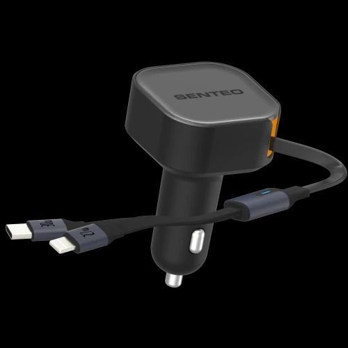 АЗП SENTEO Q-10c USB + USB-C PD/QC 30W 3A 37959 фото