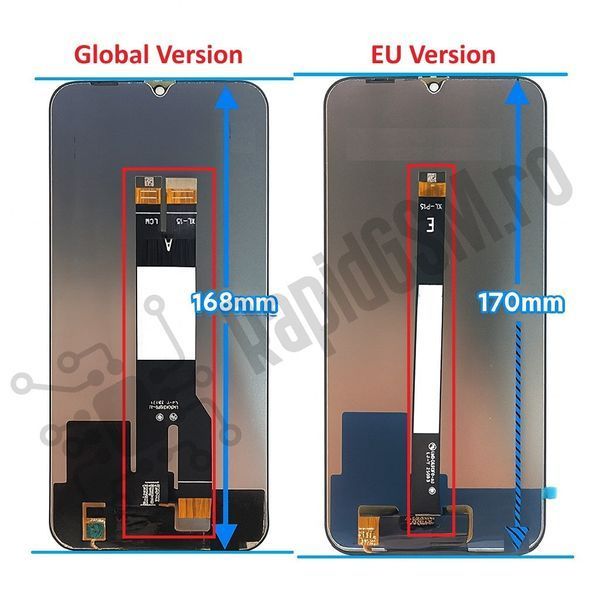 Дисплей для Xiaomi Redmi 15C 4G (25078RA3EA) з чорним тачскріном, Original (PRC) (Глобальна версія) 9860816_1 фото