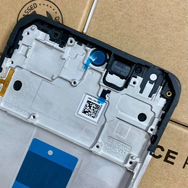 Дисплей для Xiaomi Redmi Note 14 4G з чорним тачскріном та корпусною рамкою, OLED (Global ver. Розмір 159*74mm) 9860785 фото