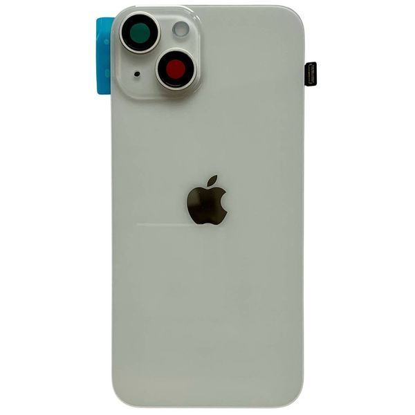 Задня кришка корпусу iPhone 14 White (зі склом камери, MagSafe, NFC), Original (China) 648158 фото