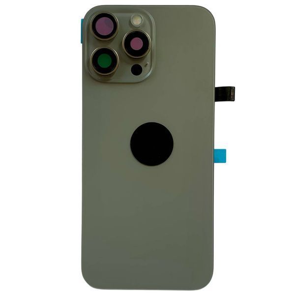 Задня кришка корпусу iPhone 16 Pro Max Gray (зі склом камери, MagSafe, NFC), Original (China) 561057 фото