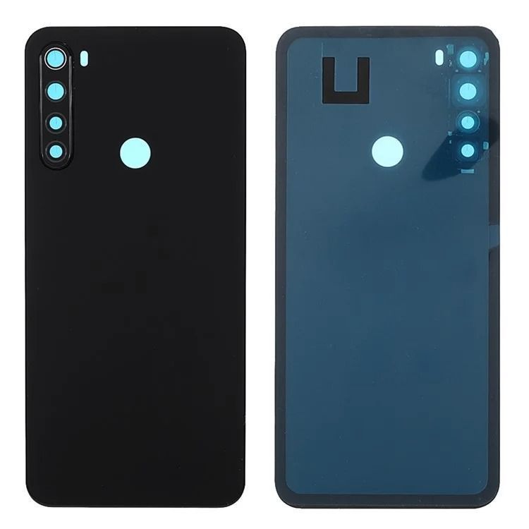 Задня кришка Xiaomi Redmi Note 8 black (зі склом камери) 0712226 фото