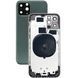 Корпус для iPhone 11 Pro Max Green в зборі з тримачем SIM та кнопками, EU 105319 фото