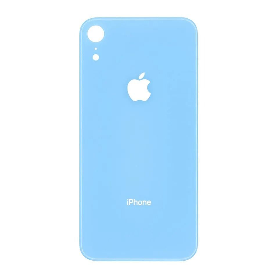 Задня кришка корпусу iPhone XR Blue (великий виріз під камеру), Original (China) 1408534 фото