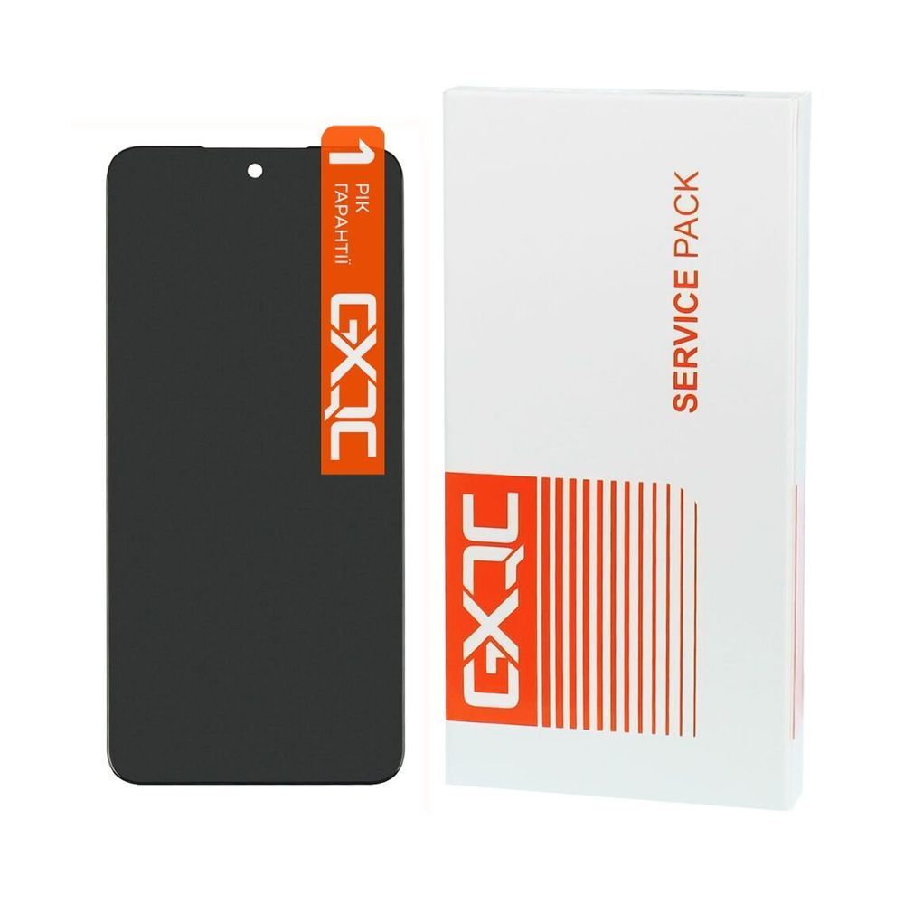 Дисплей для Xiaomi Poco M3 Pro 4G з чорним тачскрином GXQC Service Pack 45507_2 фото