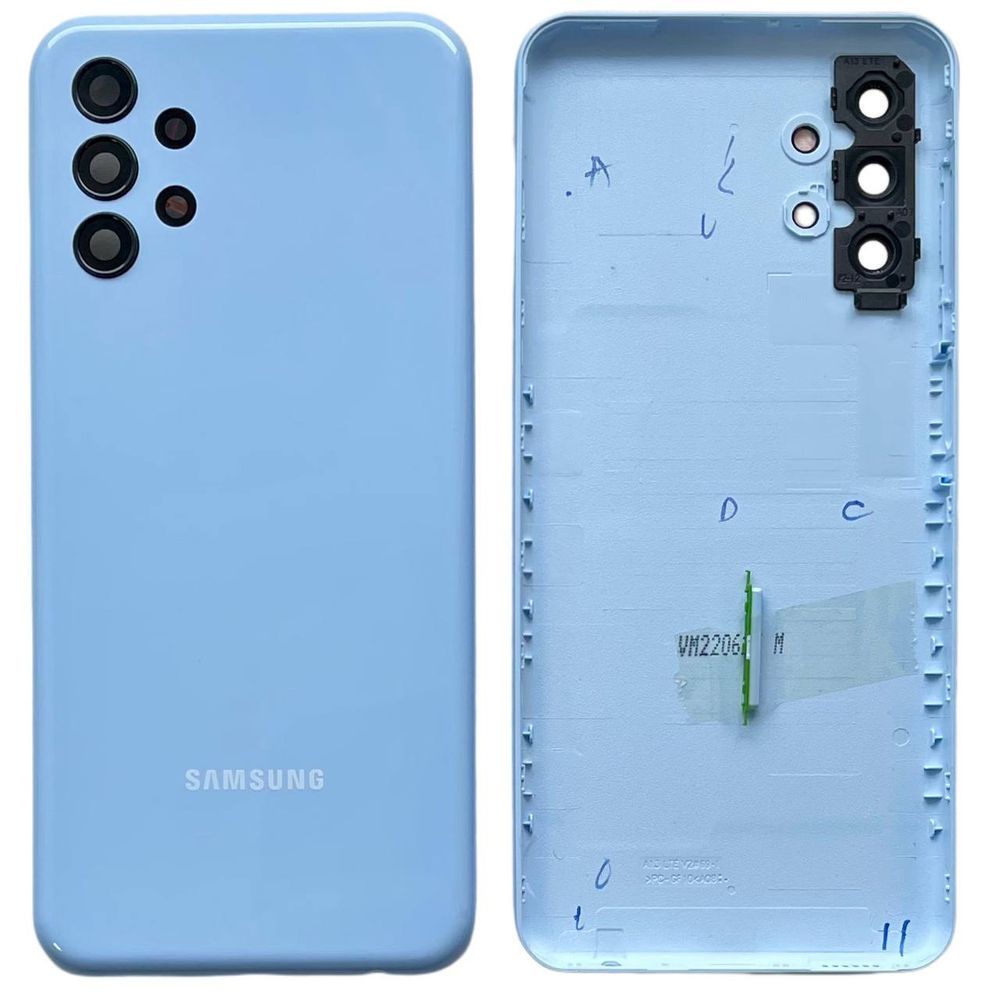 Задня кришка Samsung A135 | A137 Galaxy A13 2022 blue (зі склом камери) 6054 фото