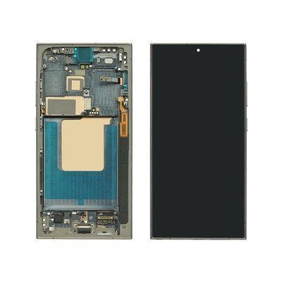 Дисплей для Samsung S928 Galaxy S24 Ultra (5G) (2024) з чорним тачскрином та сірою корпусною рамкою GH82-33396A Original 49771 фото