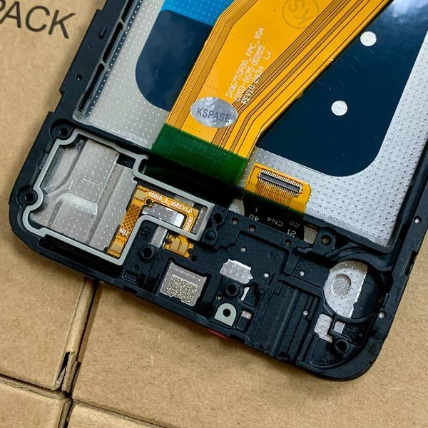 Дисплей для Samsung A055 Galaxy A05 2023 з чорним тачскріном та корпусною рамкою, INCELL 83384 фото