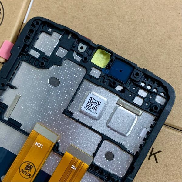 Дисплей для Samsung A055 Galaxy A05 2023 з чорним тачскріном та корпусною рамкою, INCELL 83384 фото