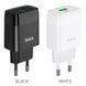 МЗП 1Port Hoco C72Q Glorious USB QC3.0 black 39851 фото 2