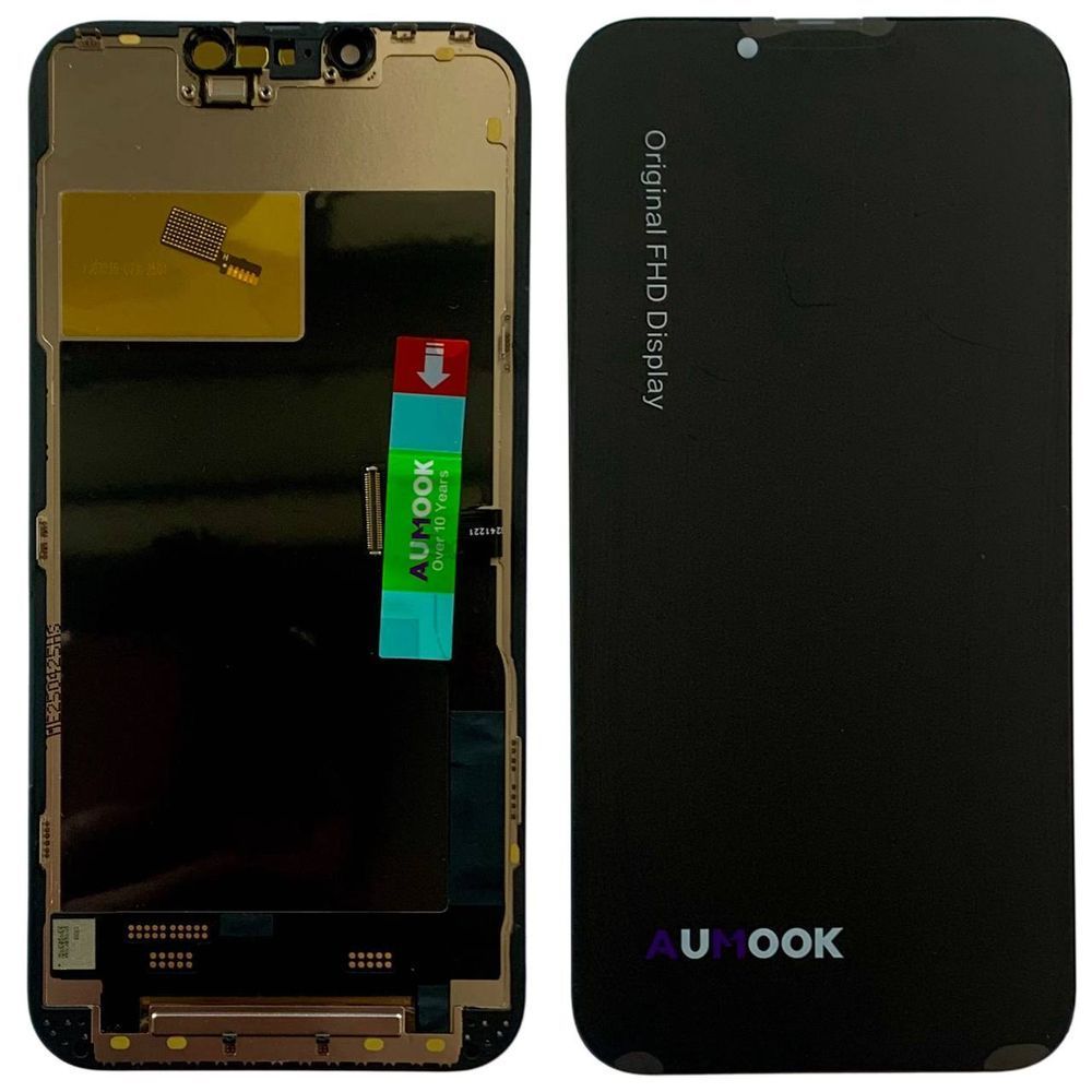 Дисплей для iPhone 13 Pro з чорним тачскріном, AUMOOK FHD INCELL 90Hz (можна замінити мікросхему дисплею) 648193 фото