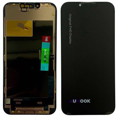 Дисплей для iPhone 13 Pro з чорним тачскріном, AUMOOK FHD INCELL 90Hz (можна замінити мікросхему дисплею) 648193 фото