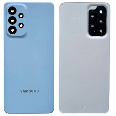 Задня кришка Samsung A336 Galaxy A33 (5G) 2022 blue (зі склом камери)  6034 фото