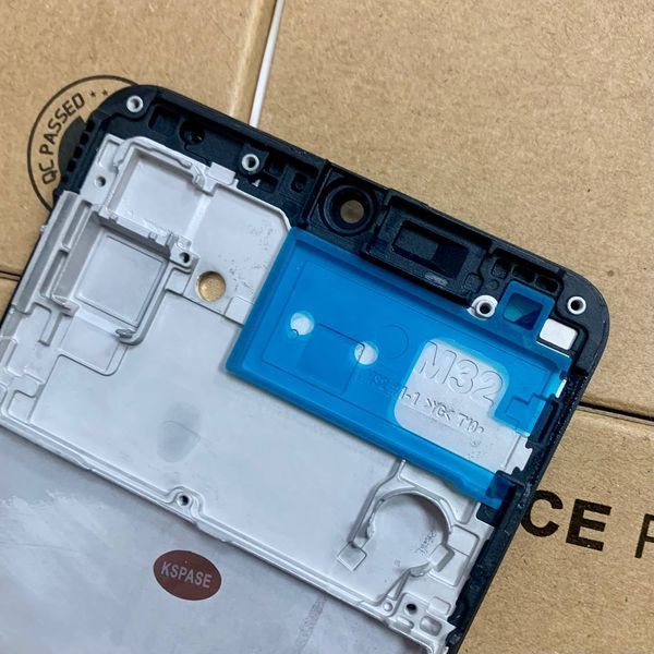 Дисплей для Samsung M325 Galaxy M32 (2020) з чорним тачскріном та корпусною рамкою, INCELL 1405340 фото