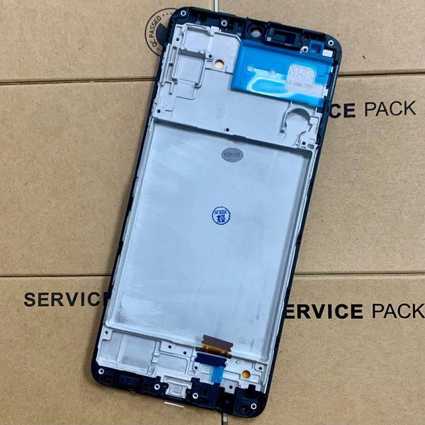 Дисплей для Samsung M325 Galaxy M32 (2020) з чорним тачскріном та корпусною рамкою, INCELL 1405340 фото