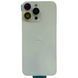 Задня кришка корпусу iPhone 16 Pro Max White (зі склом камери, MagSafe), Original (China) 561071 фото 3