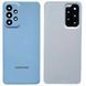 Задня кришка Samsung A336 Galaxy A33 (5G) 2022 blue (зі склом камери)  6034 фото