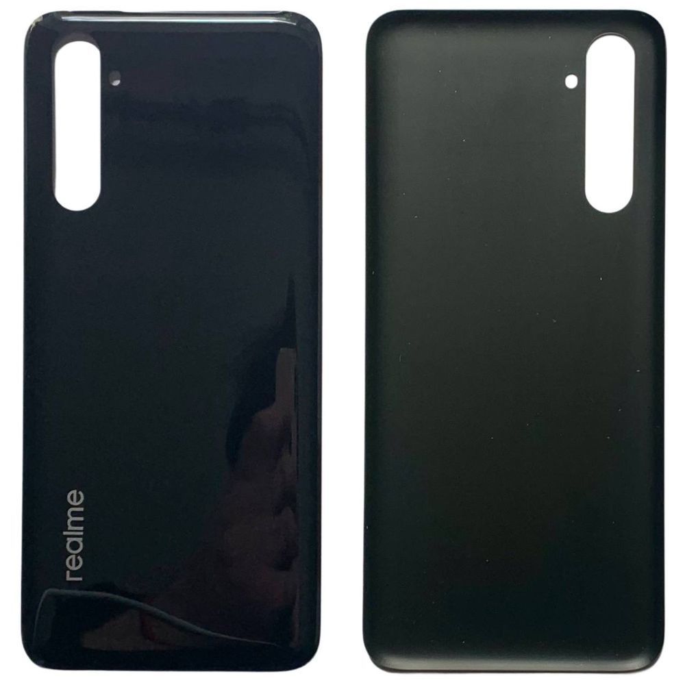 Задня кришка Realme 6 black (без скла камери) 10711 фото