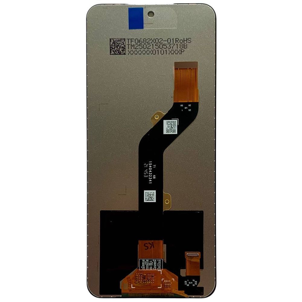 Дисплей для Infinix Hot 12 | Infinix Hot 12 Play | Infinix Hot 20 | Infinix Hot 20 Play | Infinix Note 12i з чорним тачскріном, Original PRC 123591 фото