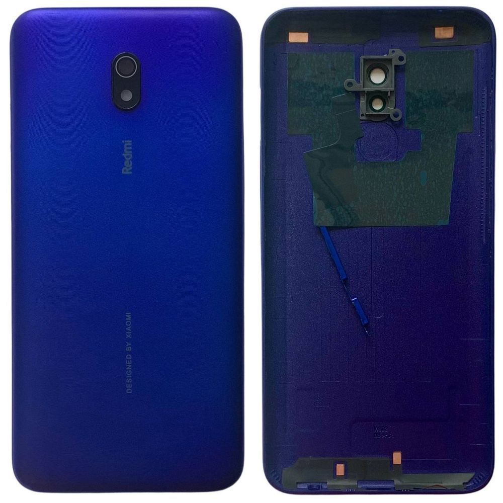 Задня кришка Xiaomi Redmi 8A blue (зі склом камери) 0712268 фото