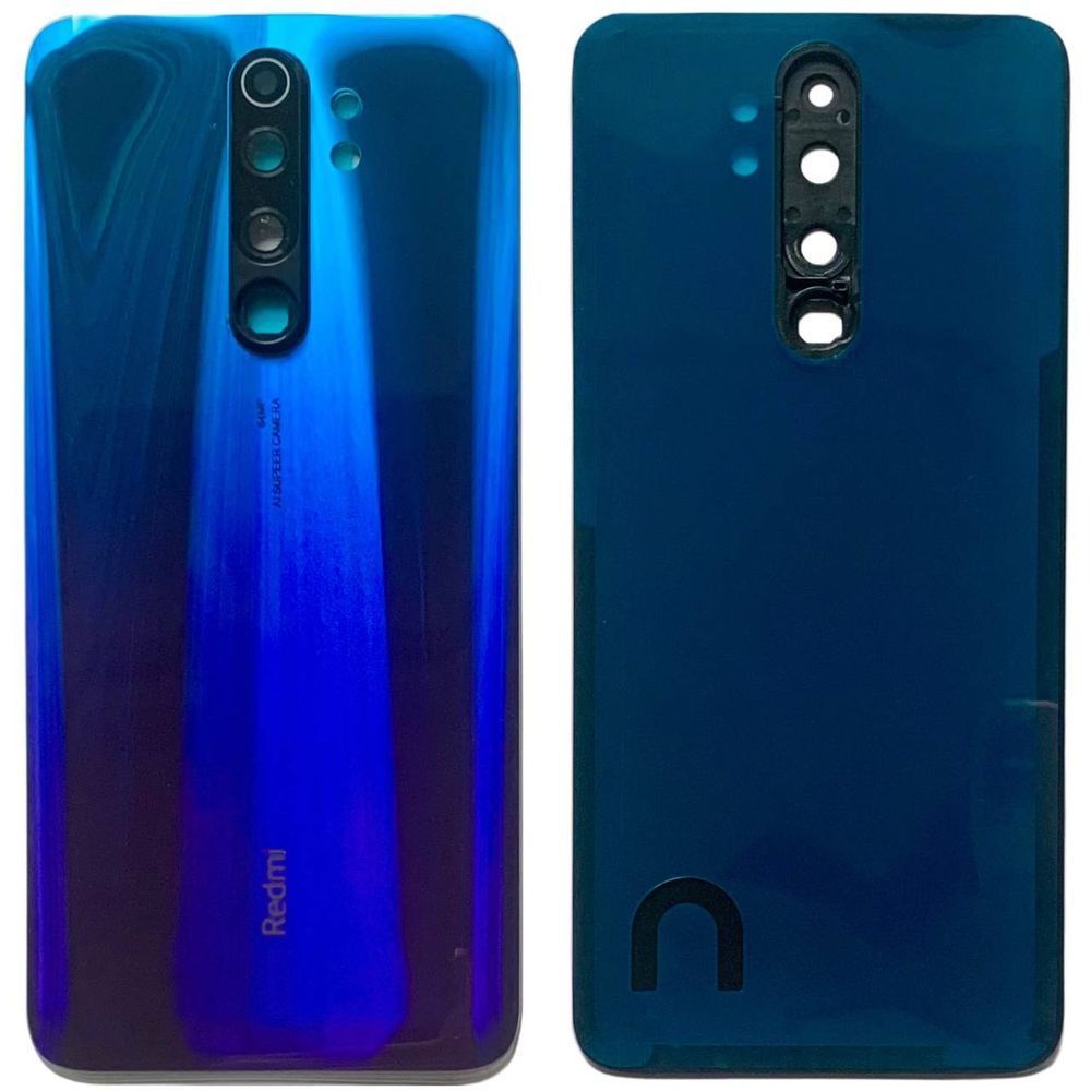 Задня кришка Xiaomi Redmi Note 8 Pro blue (зі склом камери) 0712370 фото