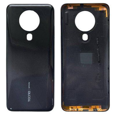 Задня кришка Tecno Spark 6 black (без скла камери) 097611 фото