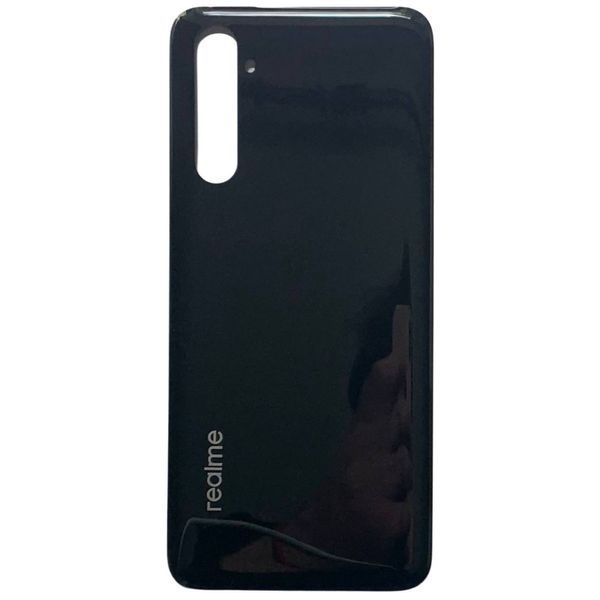 Задня кришка Realme 6 black (без скла камери) 10711 фото