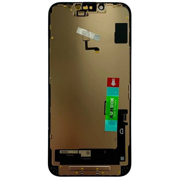 Дисплей для iPhone 14 з чорним тачскріном, AUMOOK Prime SOFT OLED (можна замінити мікросхему дисплею) 648195 фото